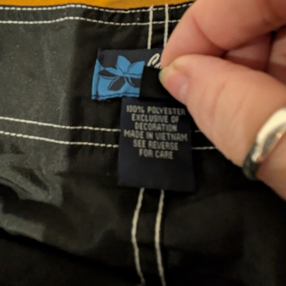 Women's Black Swim Shorts - 11/12 - Picture 3 of 5